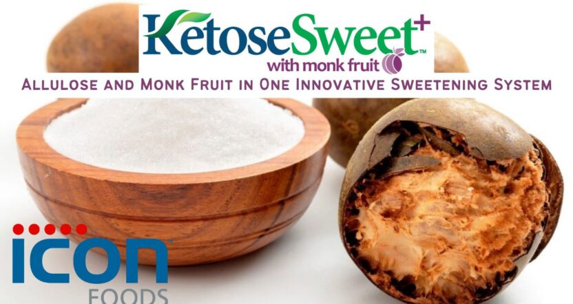 Icon Foods KetoseSweet+ Allulose & Monk Fruit Logo