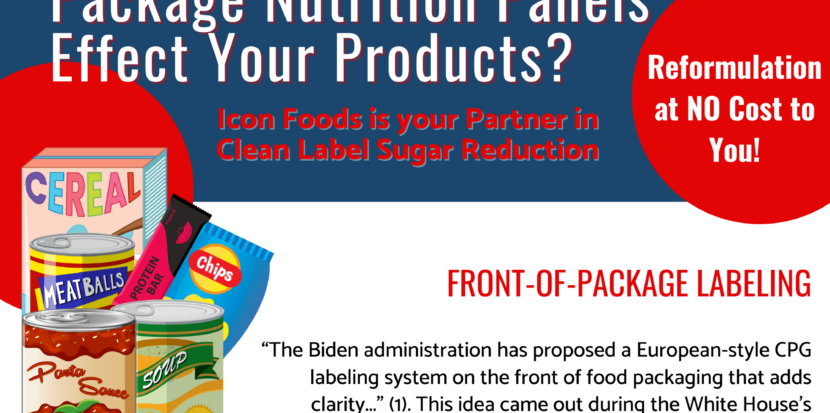 FDA Considers Front-of-Package Nutrition Labels