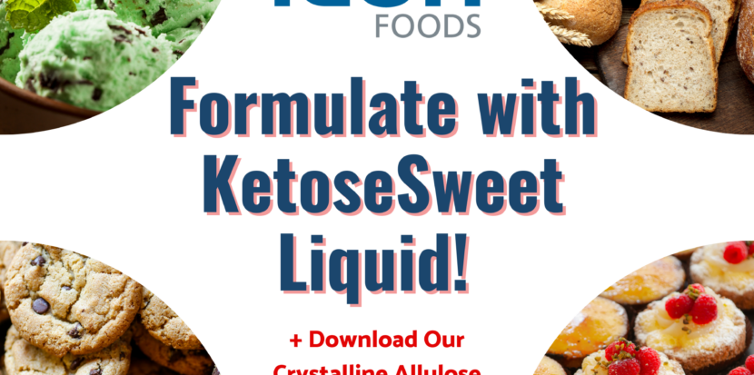 Icon Foods Formulate with KetoseSweet Liquid