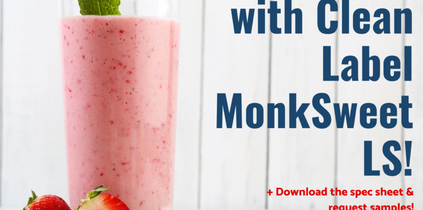 Icon Foods Formulate With MonkSweet LS!