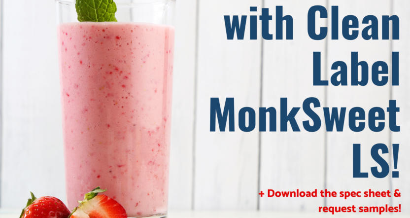 Icon Foods Formulate With MonkSweet LS!