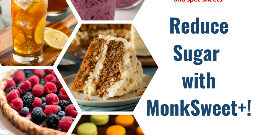 Icon Foods Reduce Sugar with MonkSweet+