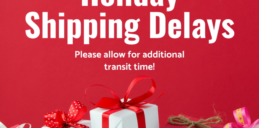 Icon Foods Holiday Shipping Delays