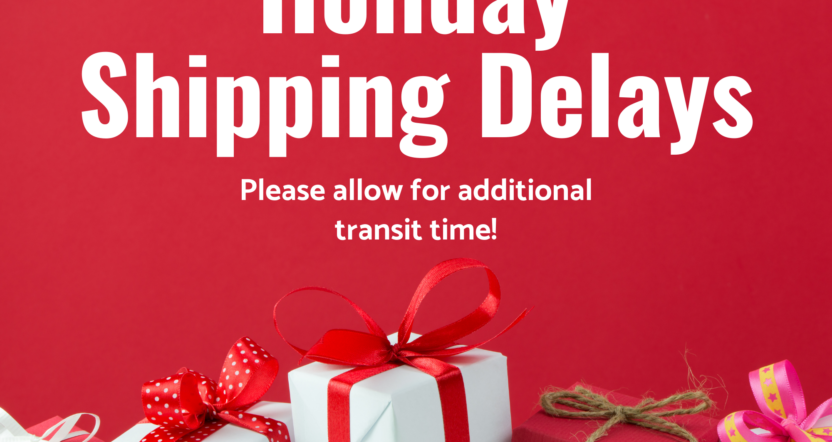 Icon Foods Holiday Shipping Delays