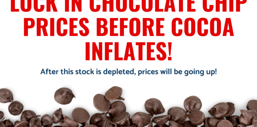 Icon Foods Lock in Chocolate Chip Prices Before Cocoa Inflates!