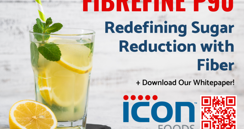 Icon Foods FibRefine: Redefining Sugar Reduction with Fiber