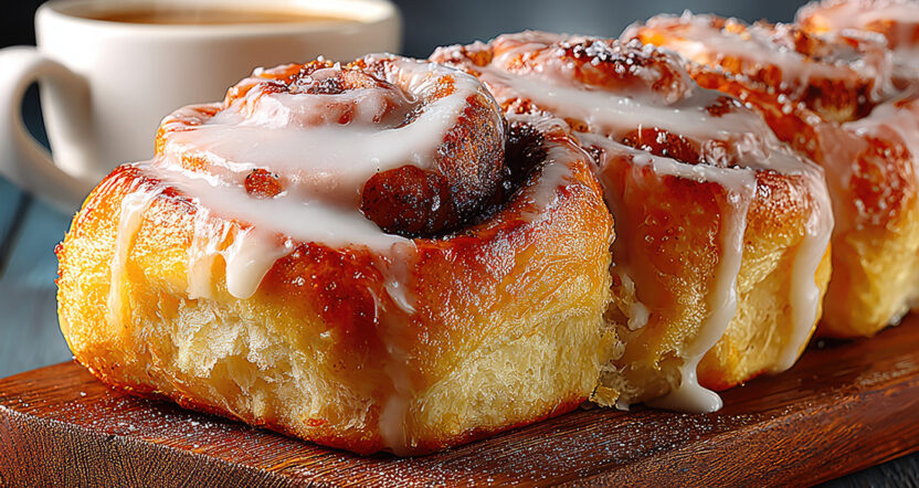 Cinnamon Rolls made with allulose