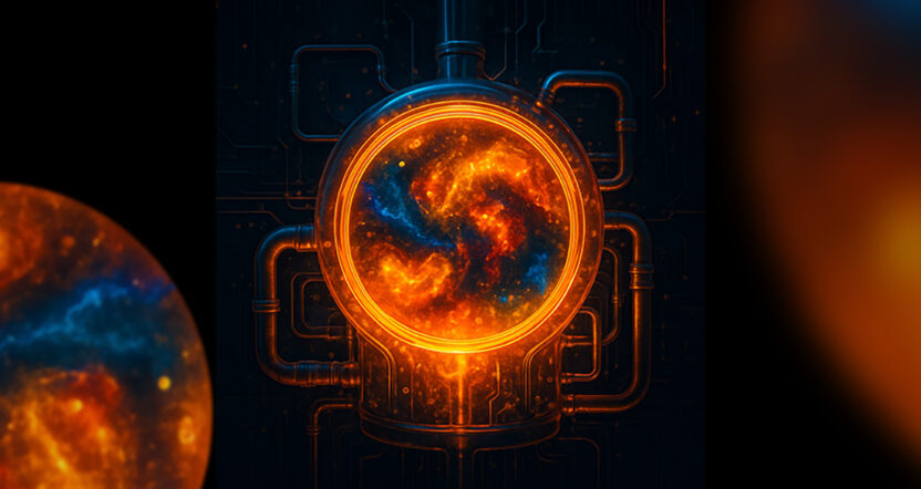 Nuclear reaction in space